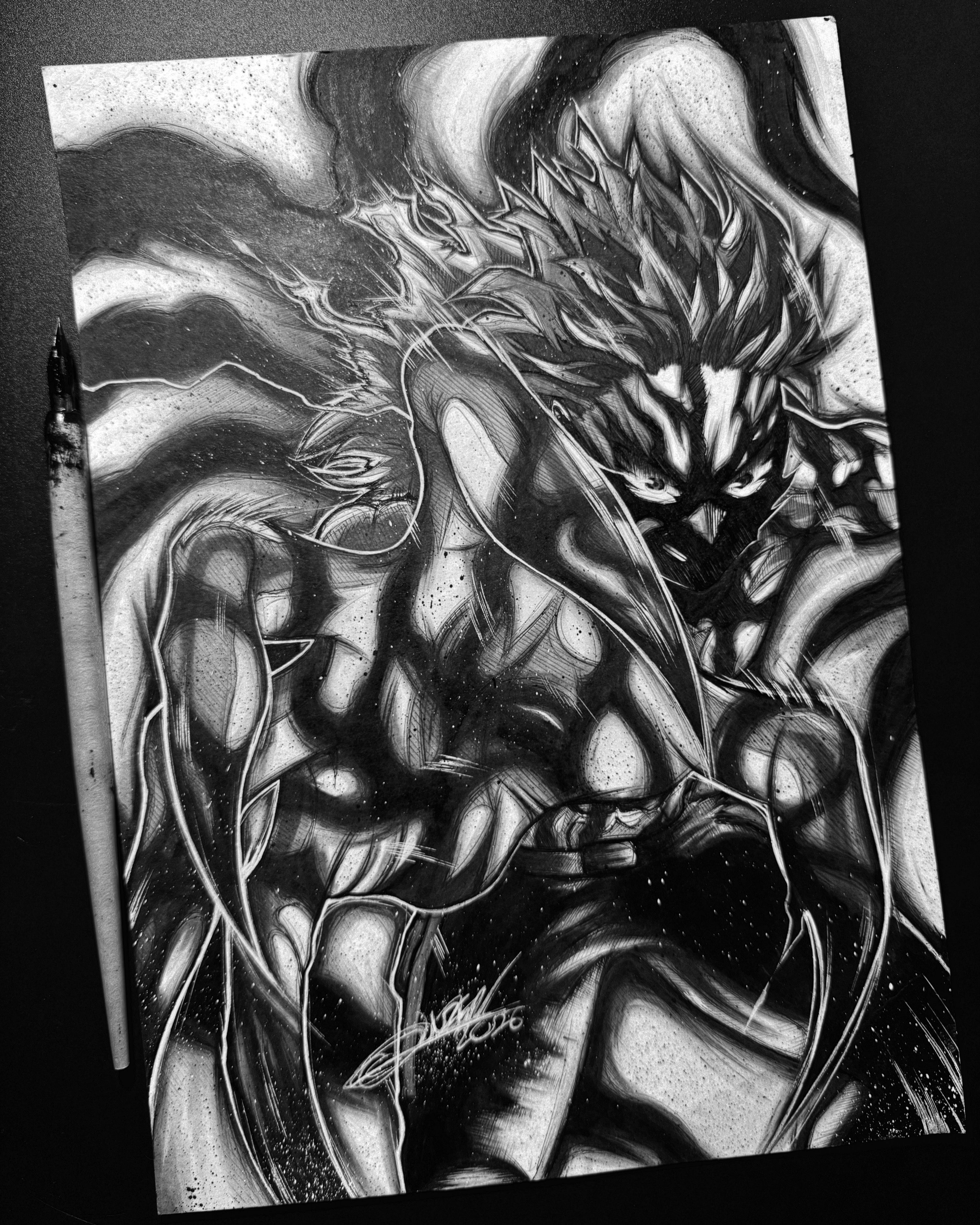 Poster Dark Deku (My Hero Academia)