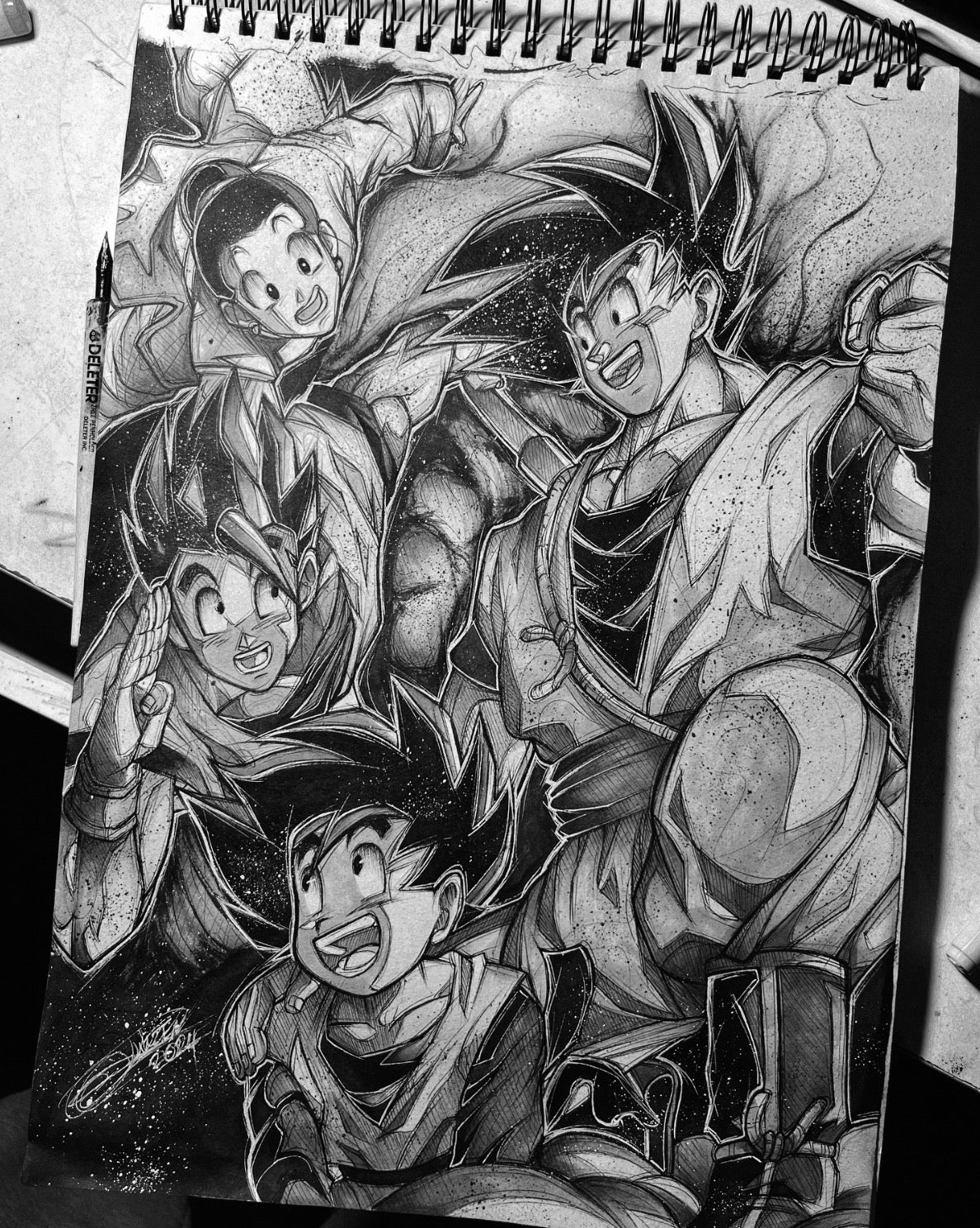 Pack Duo Goku & Vegeta Family (Dragon Ball)