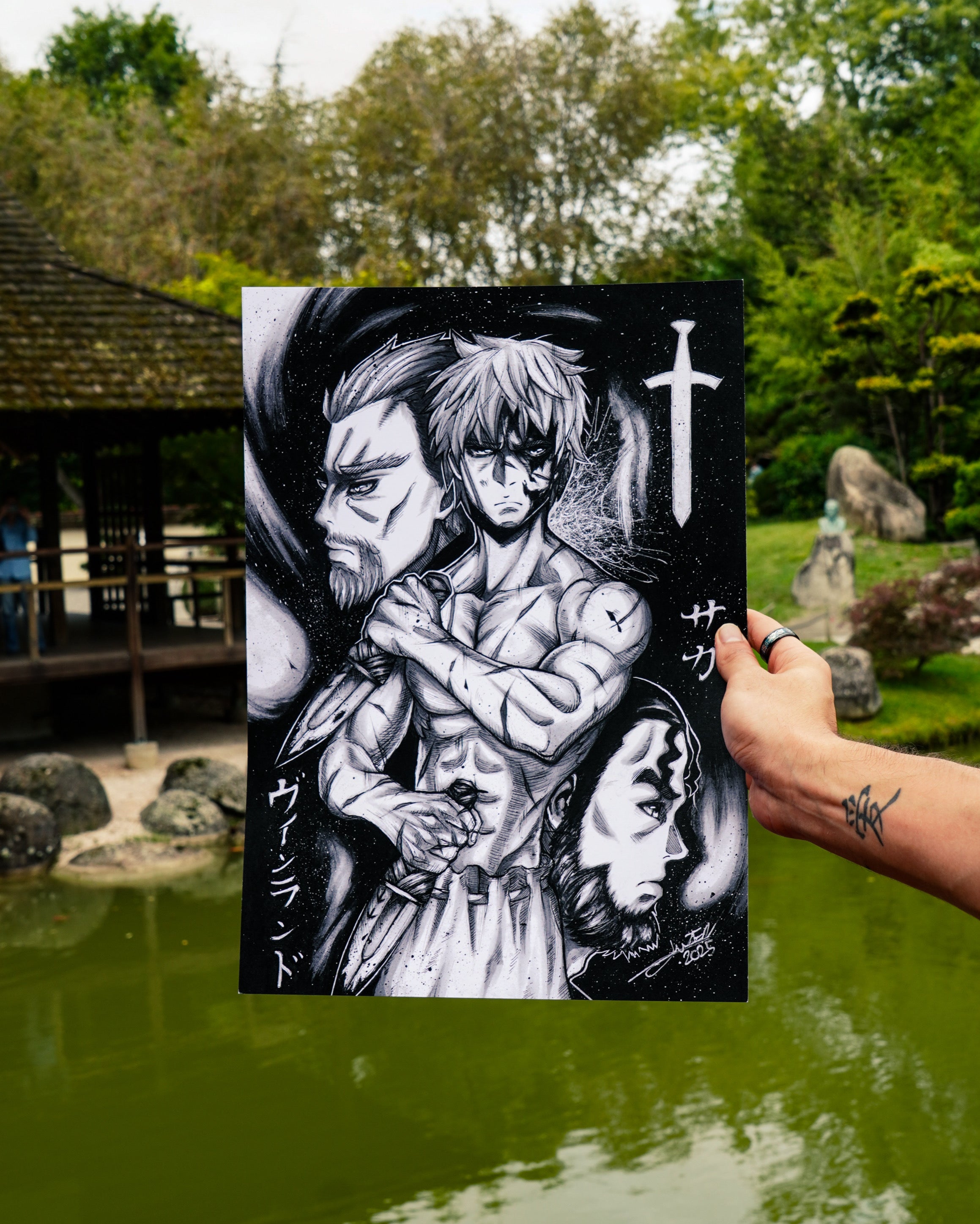 Poster Thorfinn / Askeladd / Thors (Vinland Saga)