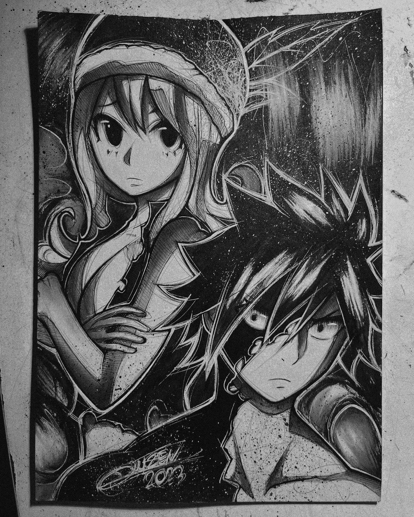Poster Gray And Jubia (Fairy Tail)