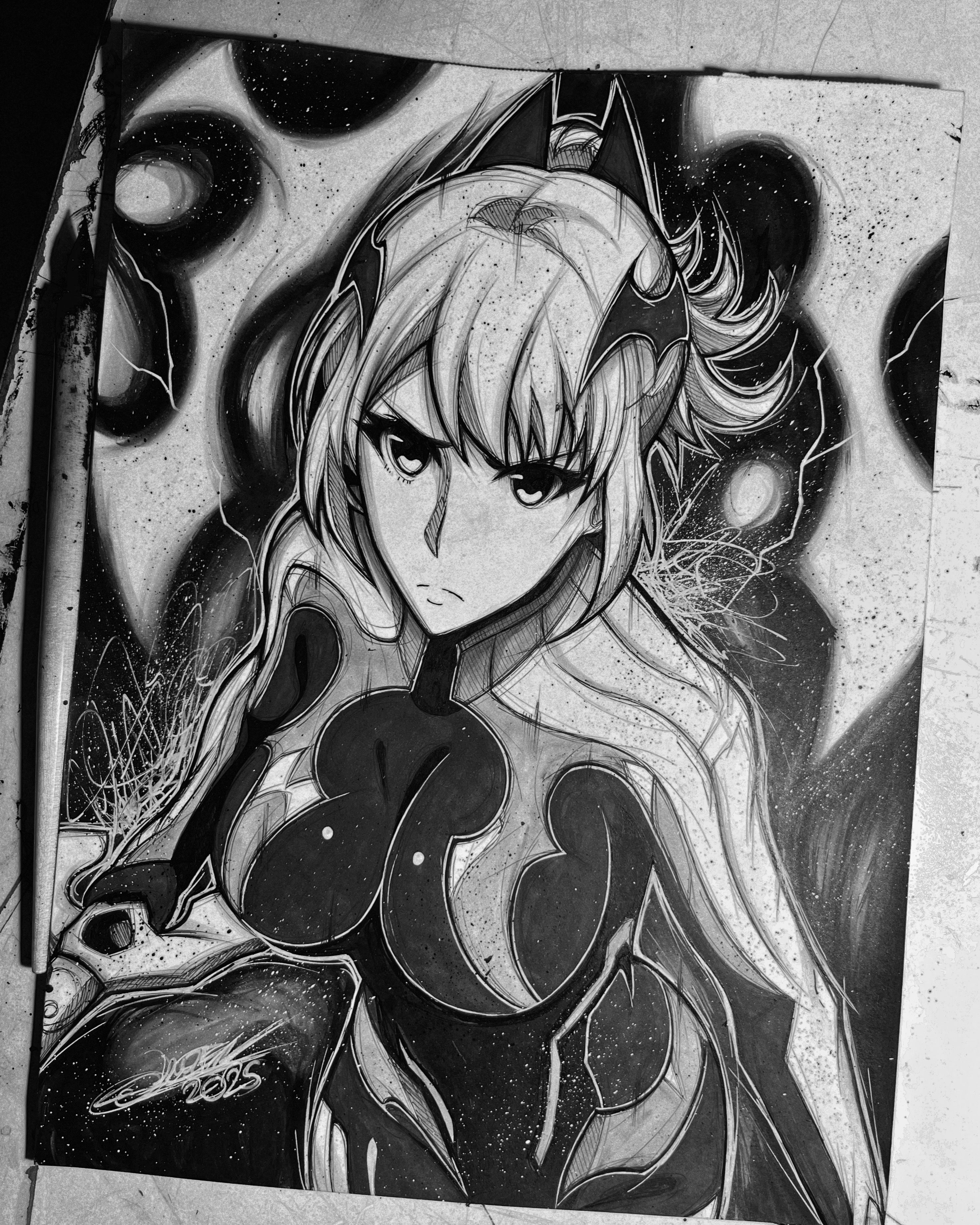 Poster Cha Hae-in (Solo Leveling)