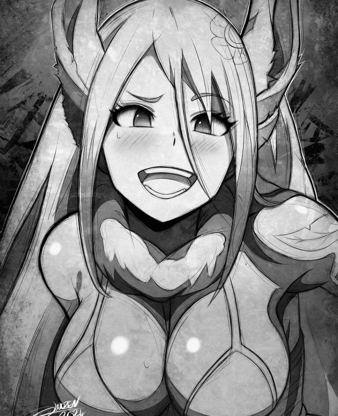 Poster Mirko (My Hero Academia)