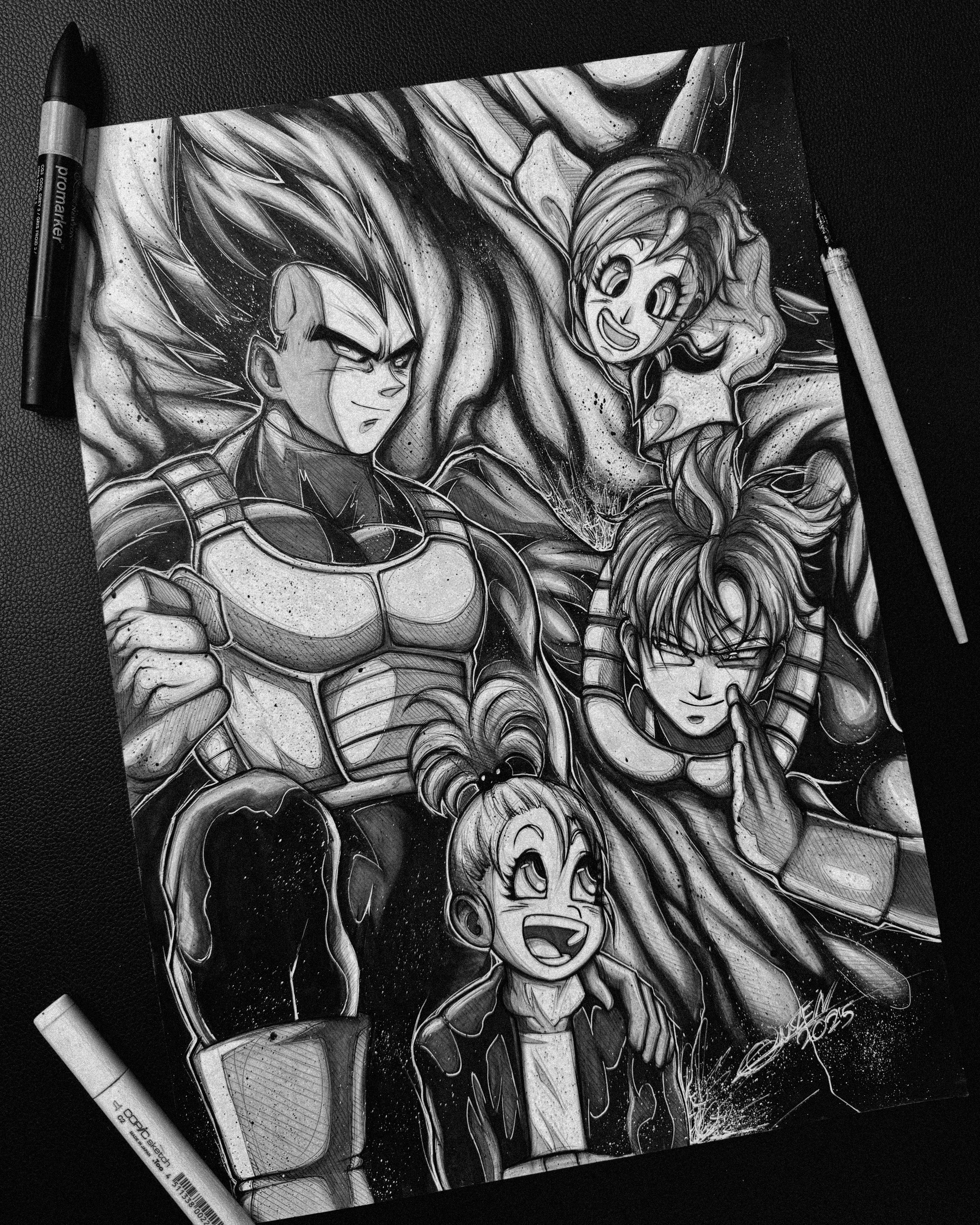 Pack Duo Goku & Vegeta Family (Dragon Ball)