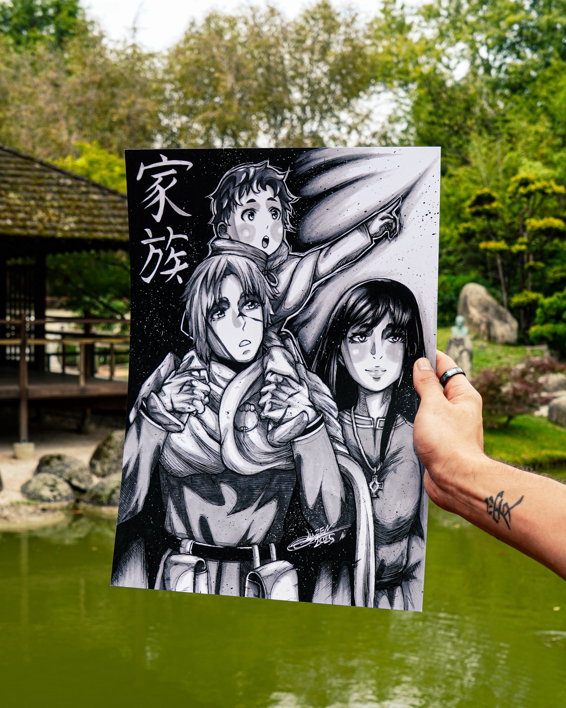Poster Thorfinn / Gudrid / Karli (Vinland Saga)