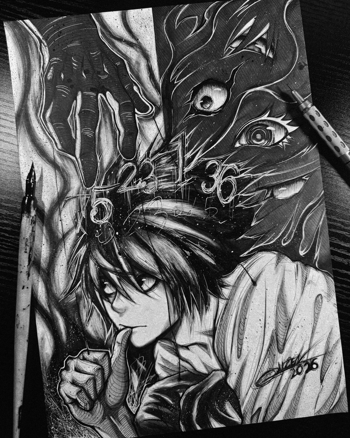 Poster L Lawliet (Death Note)