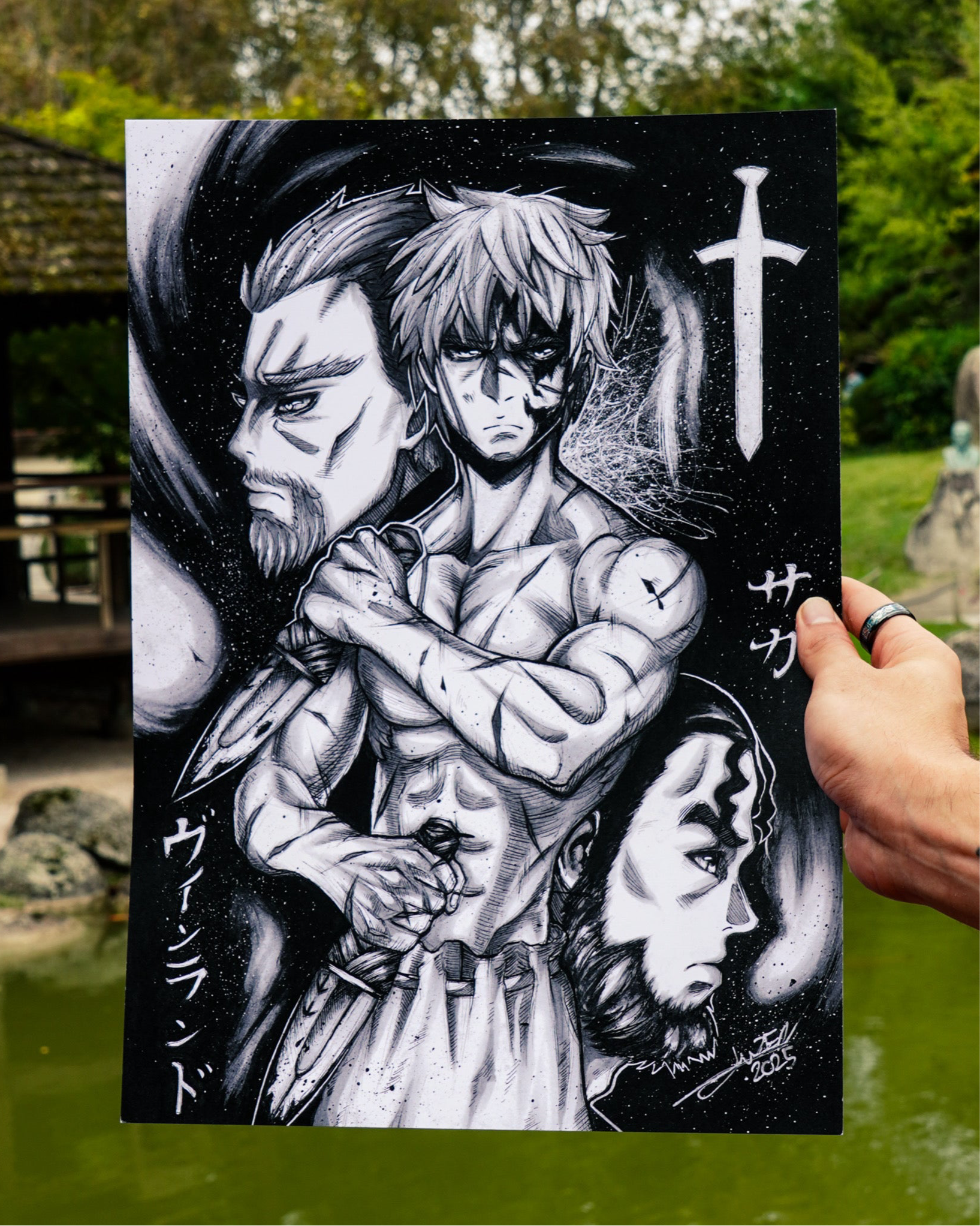 Poster Thorfinn / Askeladd / Thors (Vinland Saga)