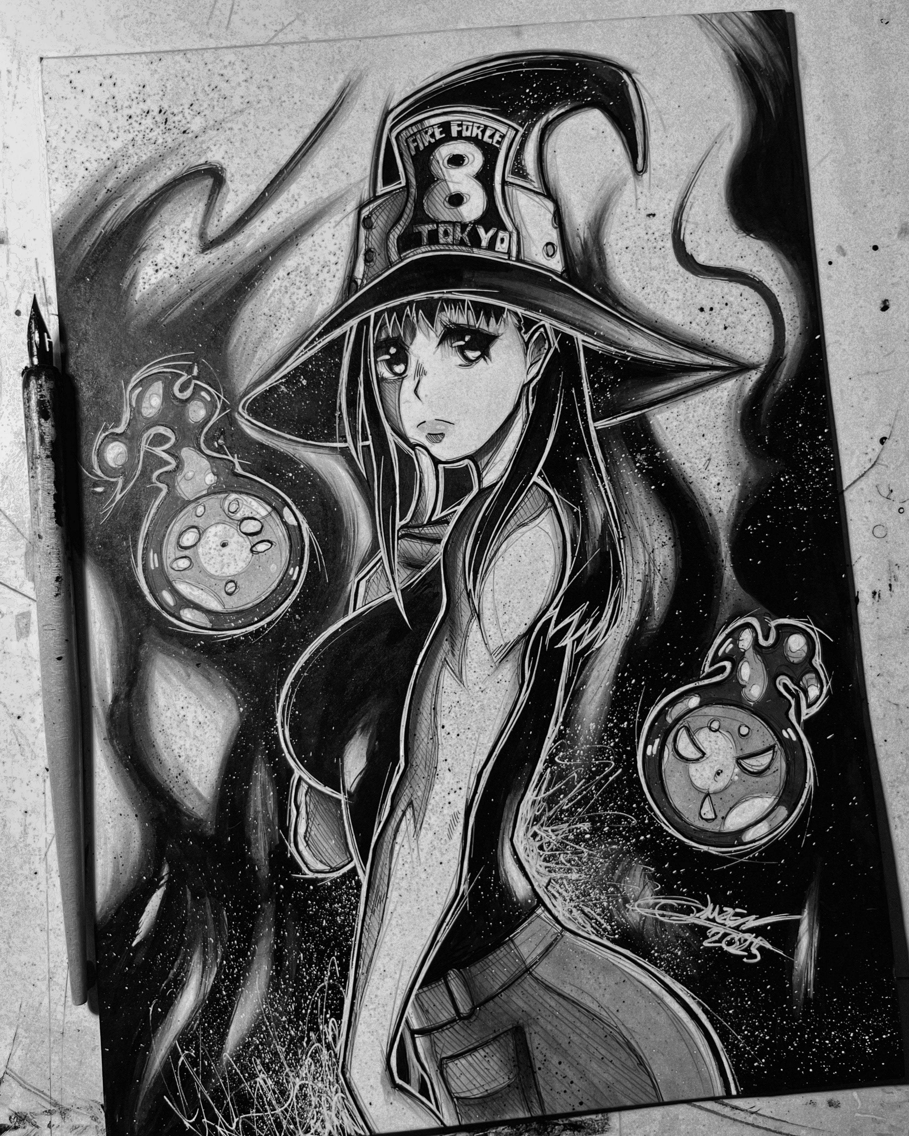 Poster Maki (Fire Force)