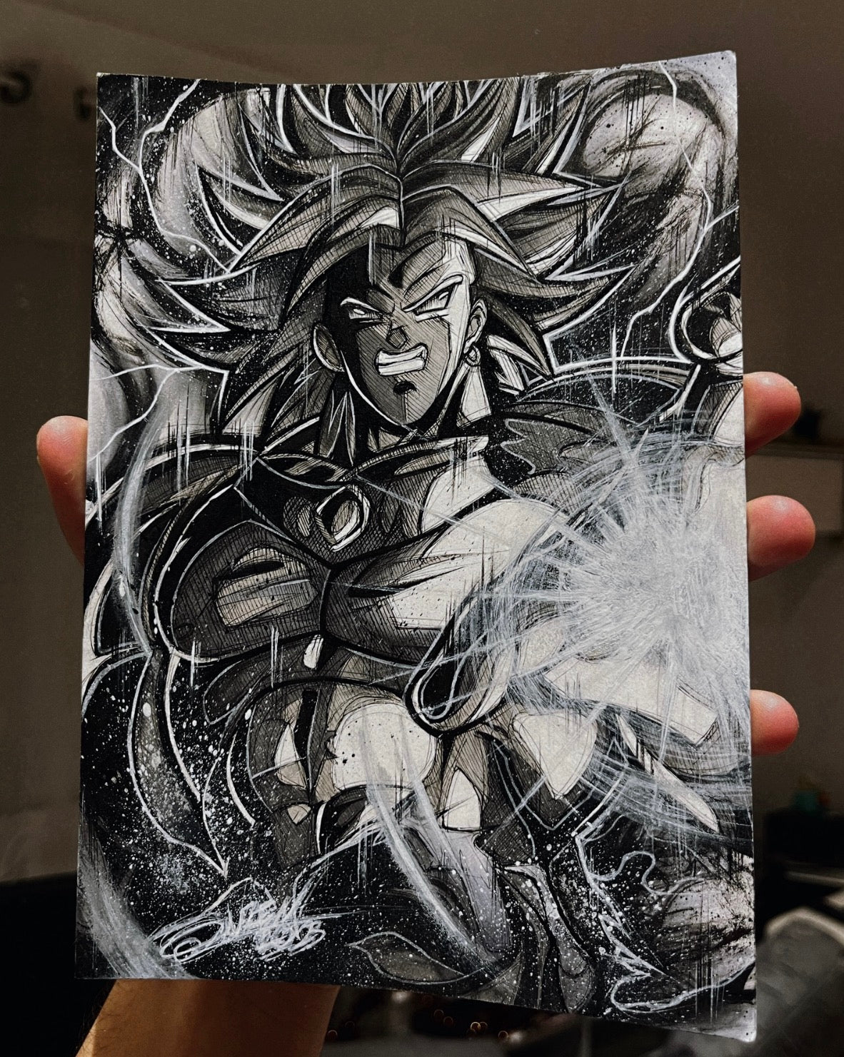 Poster Broly (Dragon ball)