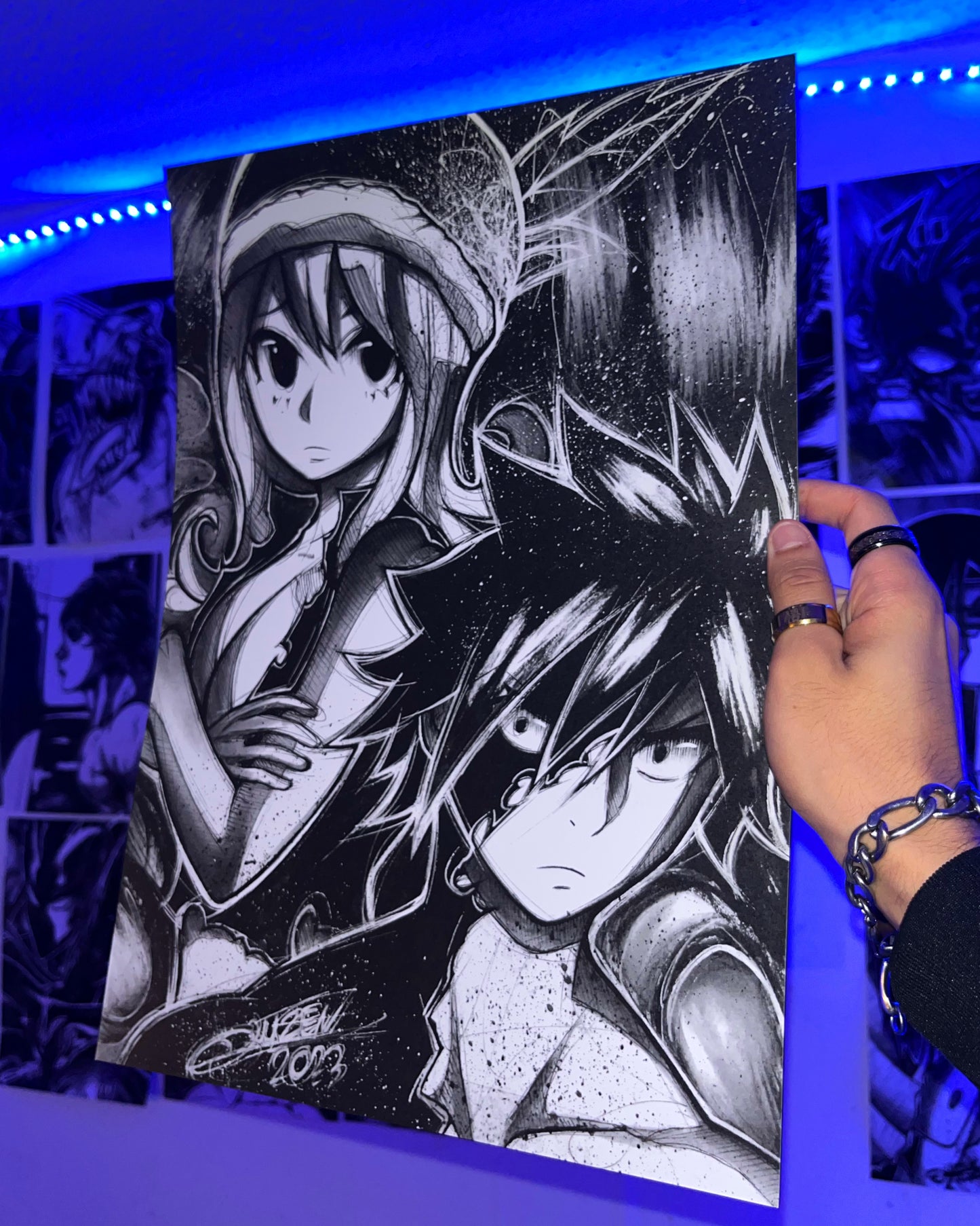 Poster Gray And Jubia (Fairy Tail)