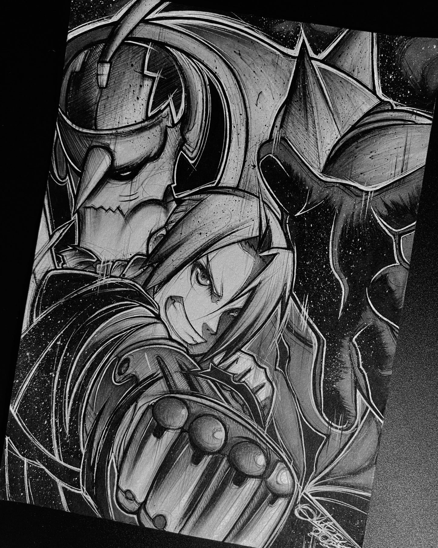 Poster Edward and Alphonse Elric (Fullmetal Alchemist)