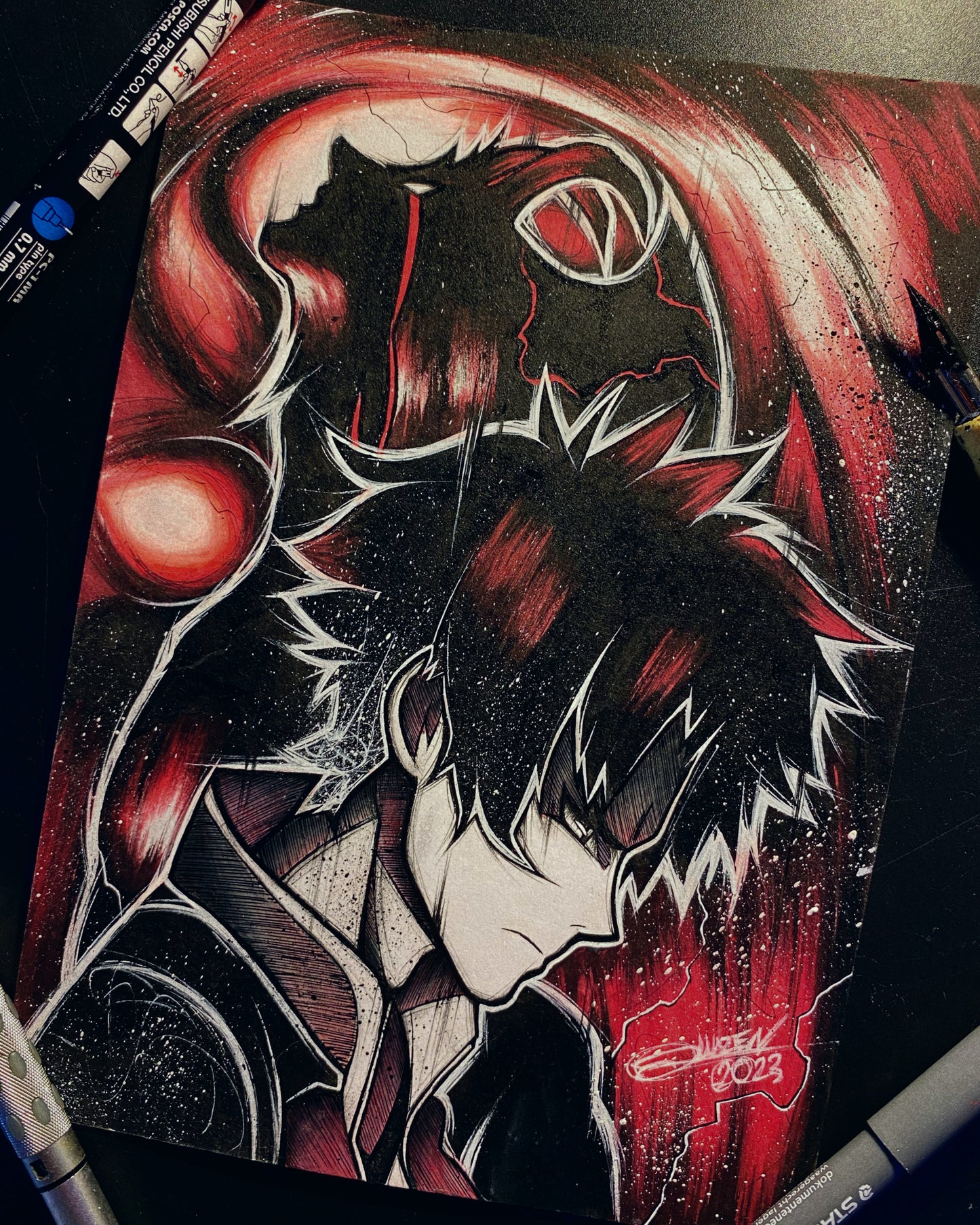Poster Akira (Devilman Crybaby)