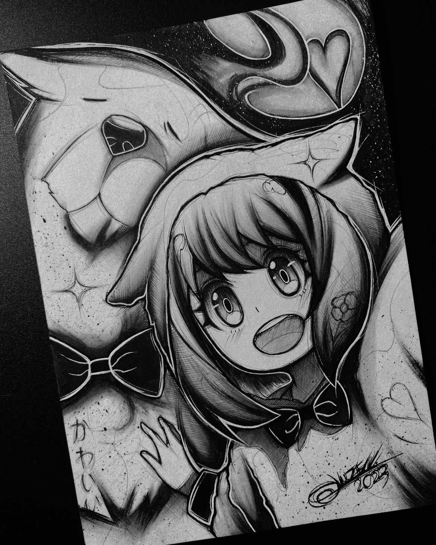 Poster Anya and Bond (Spy X Family)