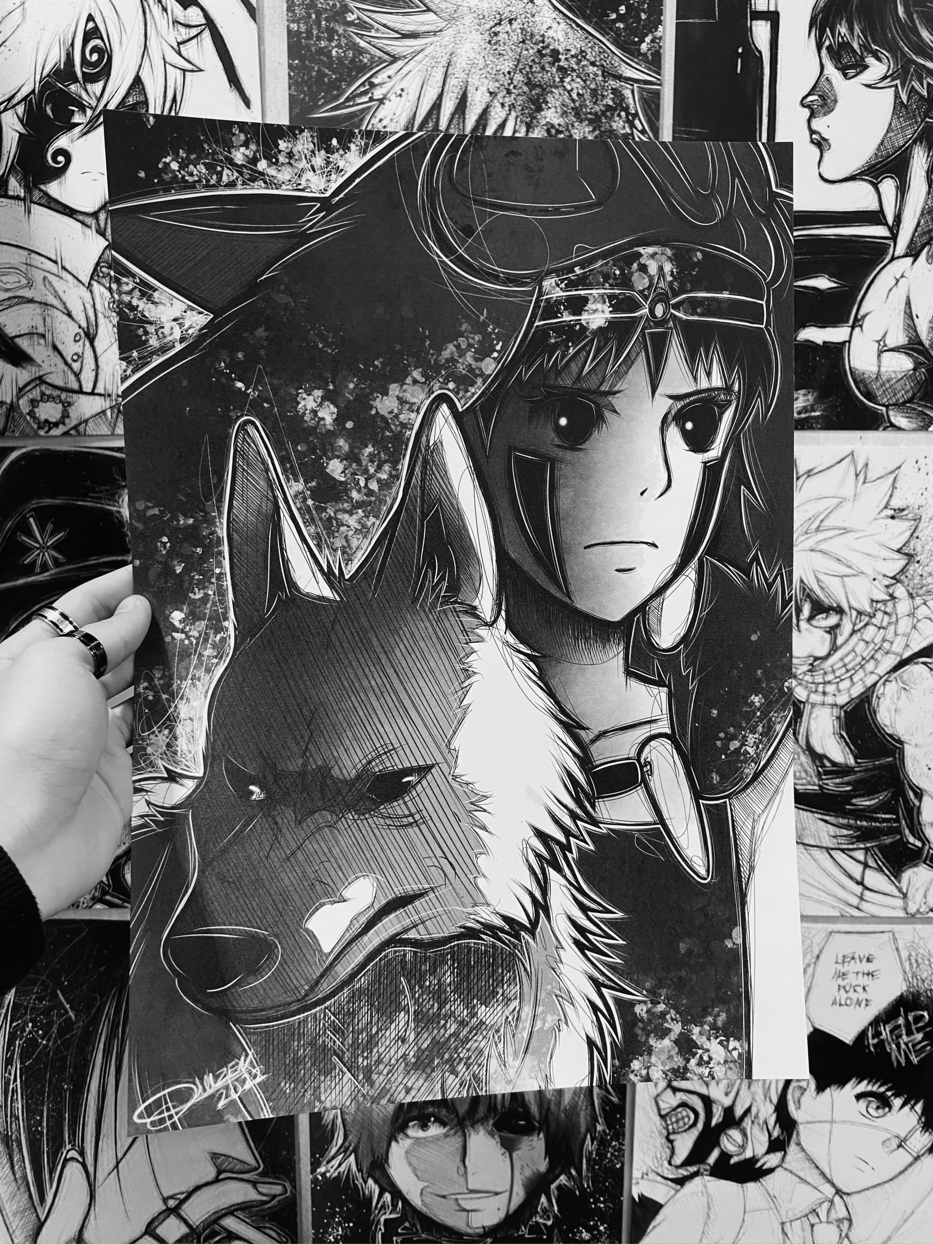 Poster San (Princesse Mononoke)