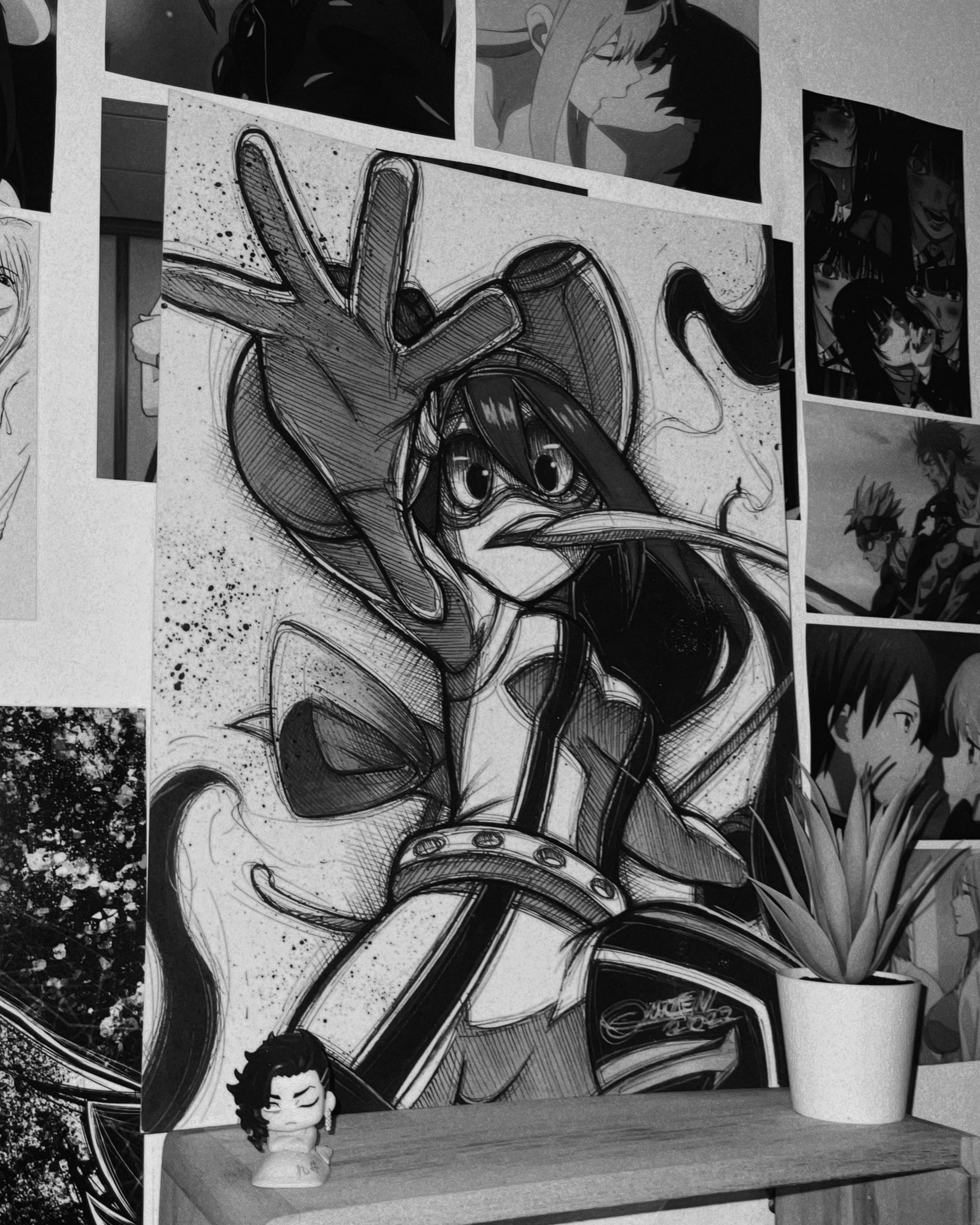 Print Tsuyu (My Hero Academia)