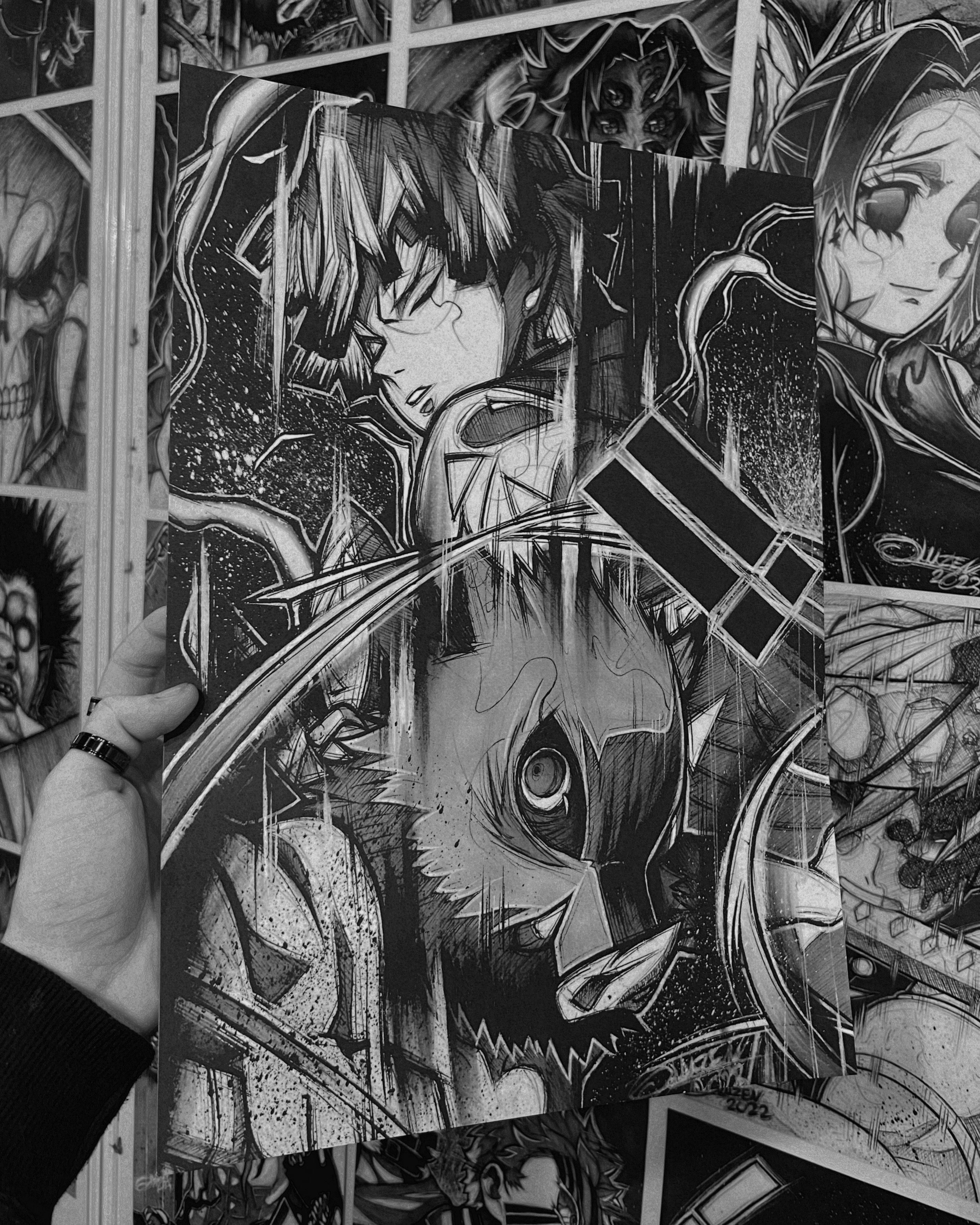 Print Zenitsu X Inosuke (Demon slayer)