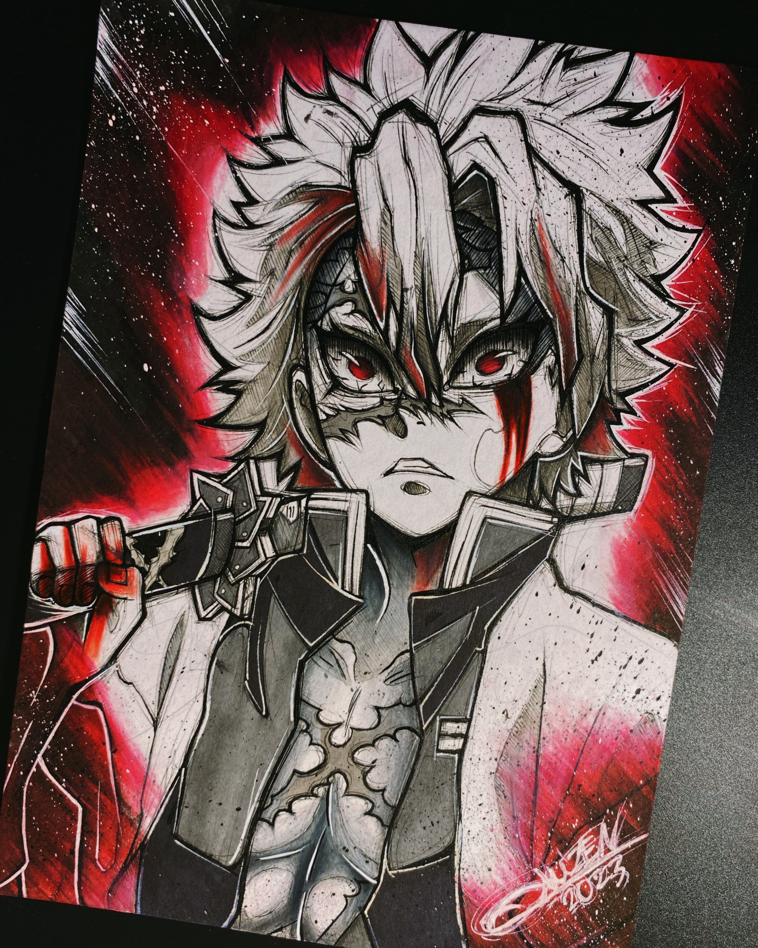 Poster Sanemi (Demon Slayer)