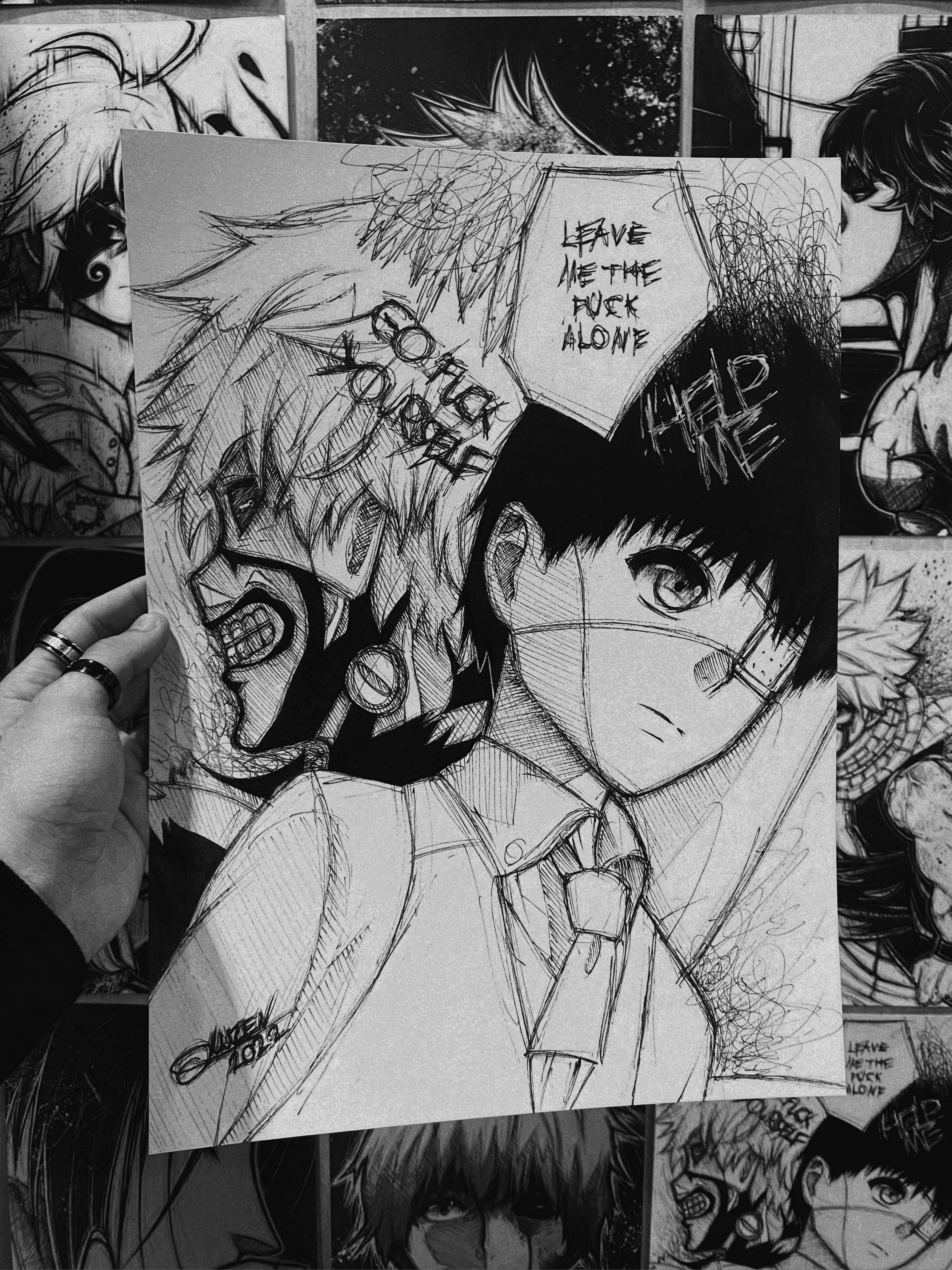 Poster Kaneki 2 (Tokyo Ghoul)