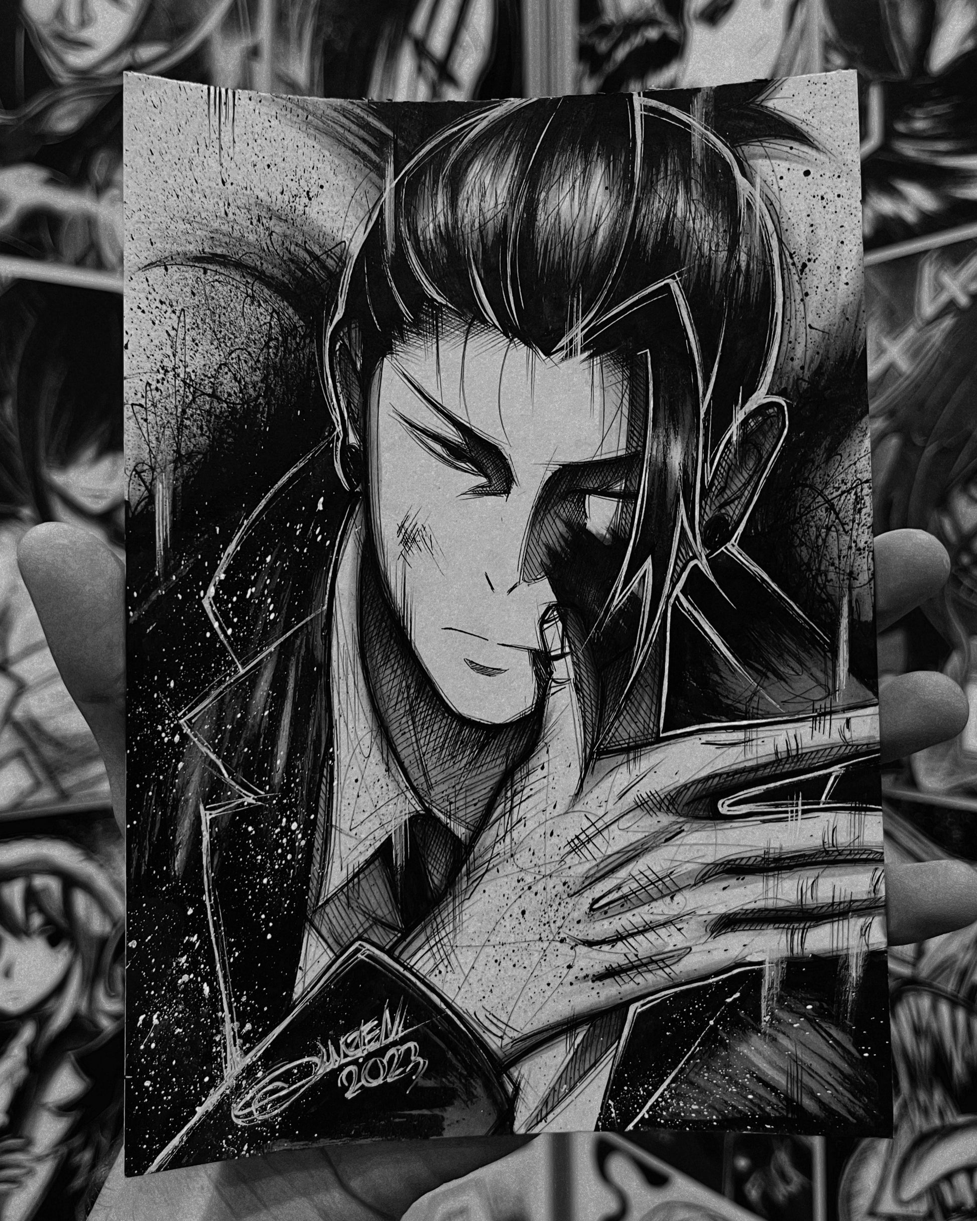 Poster Geto Jujutsu Kaisen Okuzen Shop poster-geto-jujutsu-kaisen-okuzen-shop