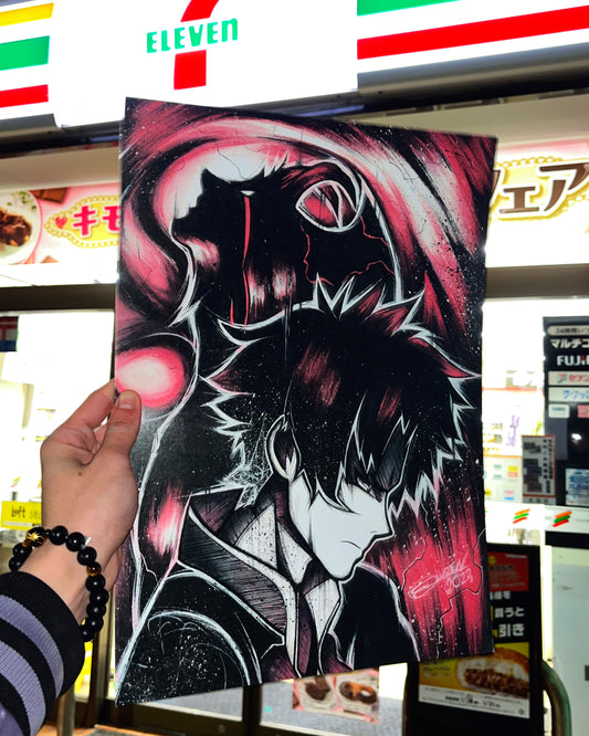 Poster Akira (Devilman Crybaby)