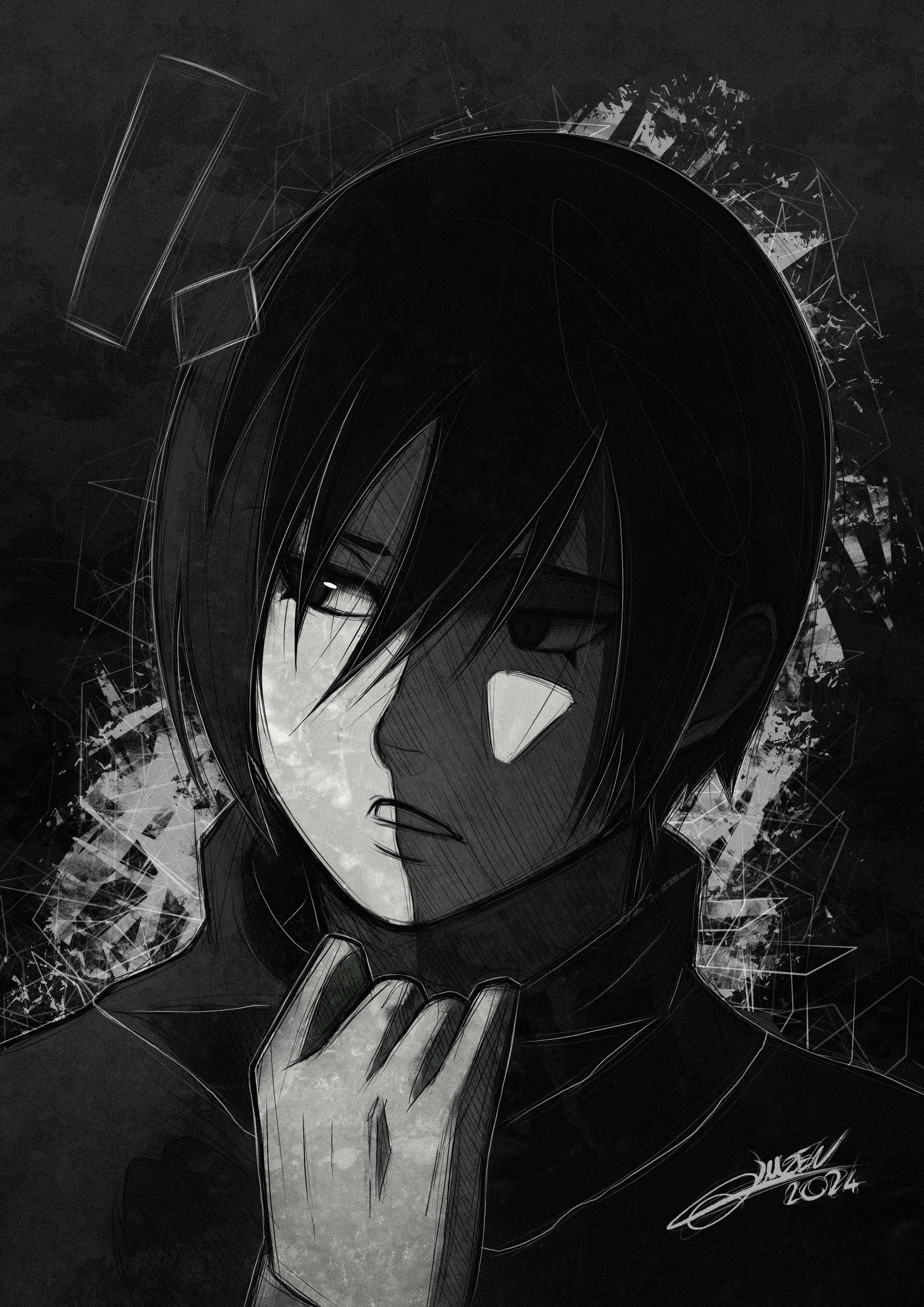 Póster Mikasa (Shingeki No Kyojin)
