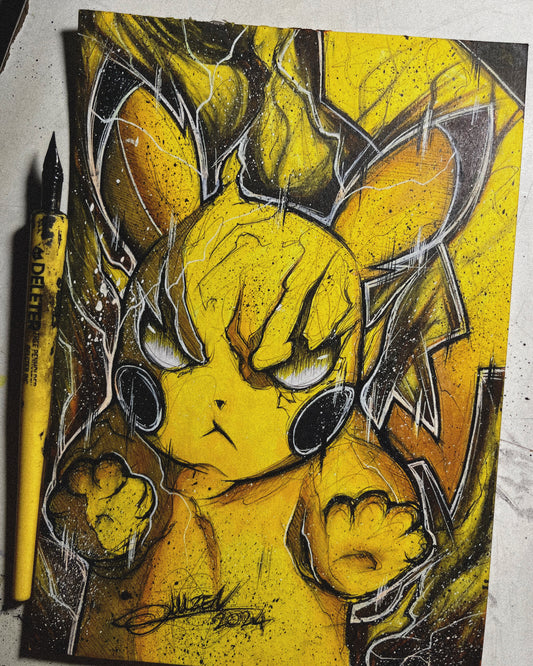 Poster Pikachu (Pokémon)