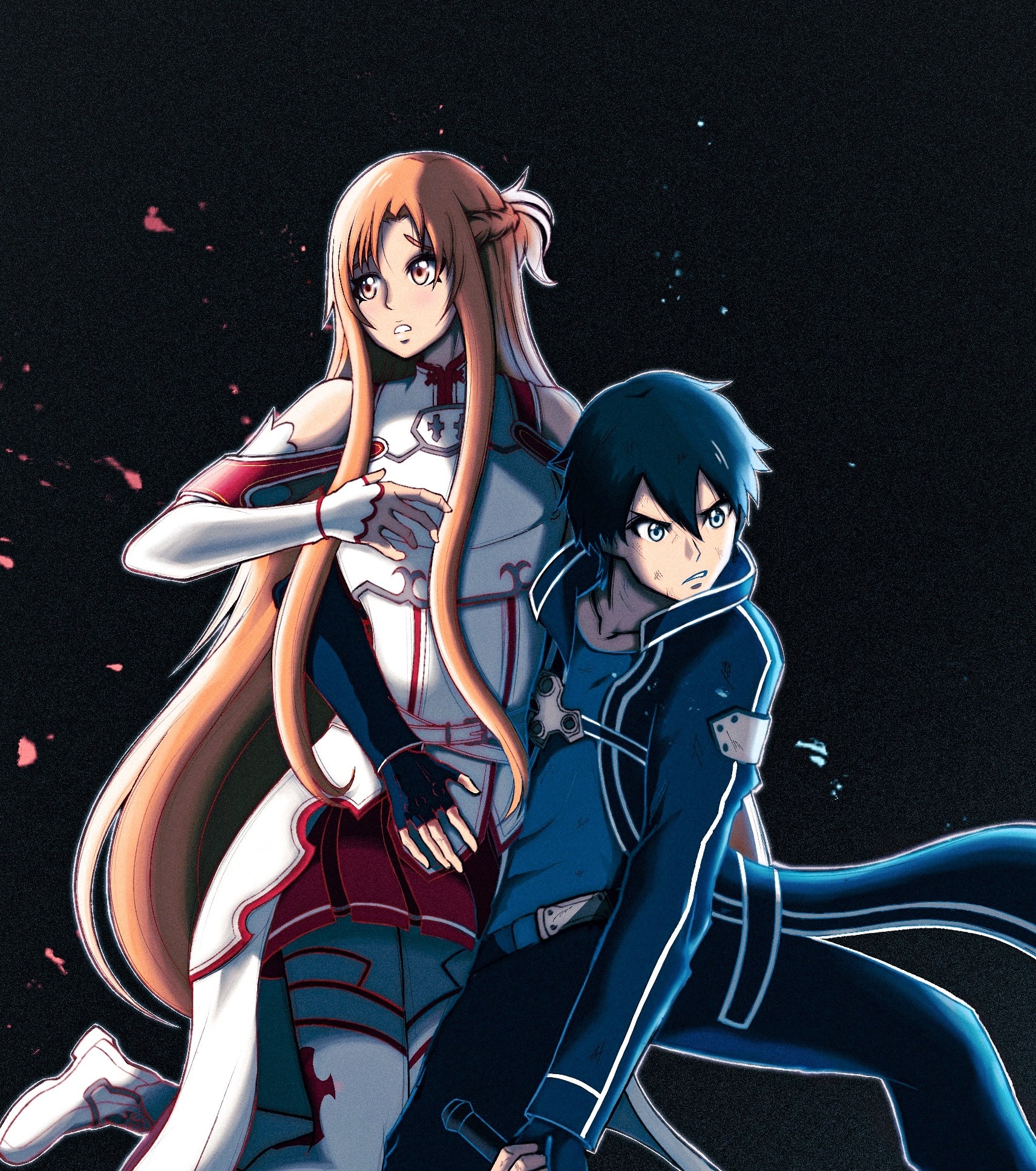 Poster Kirito X Asuna (Sword Art Online)