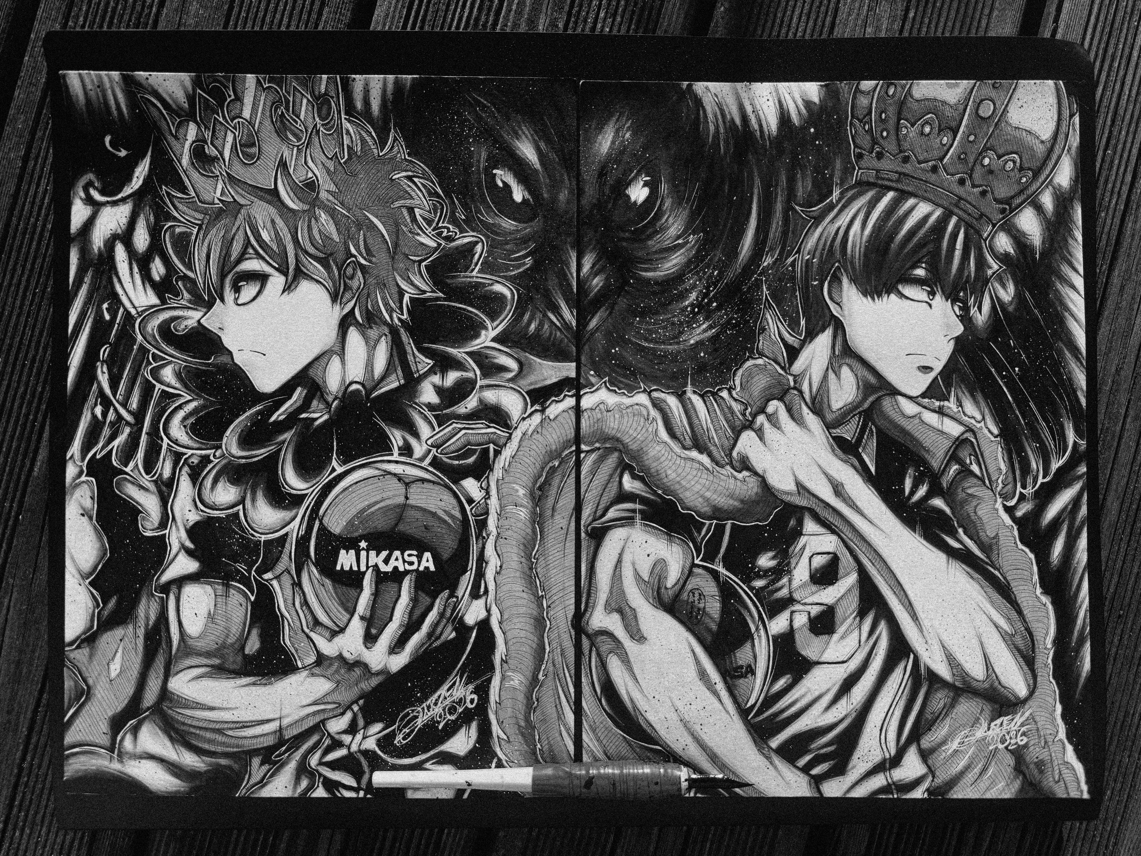 Double Poster Hinata & Kageyama (Haikyū!!)