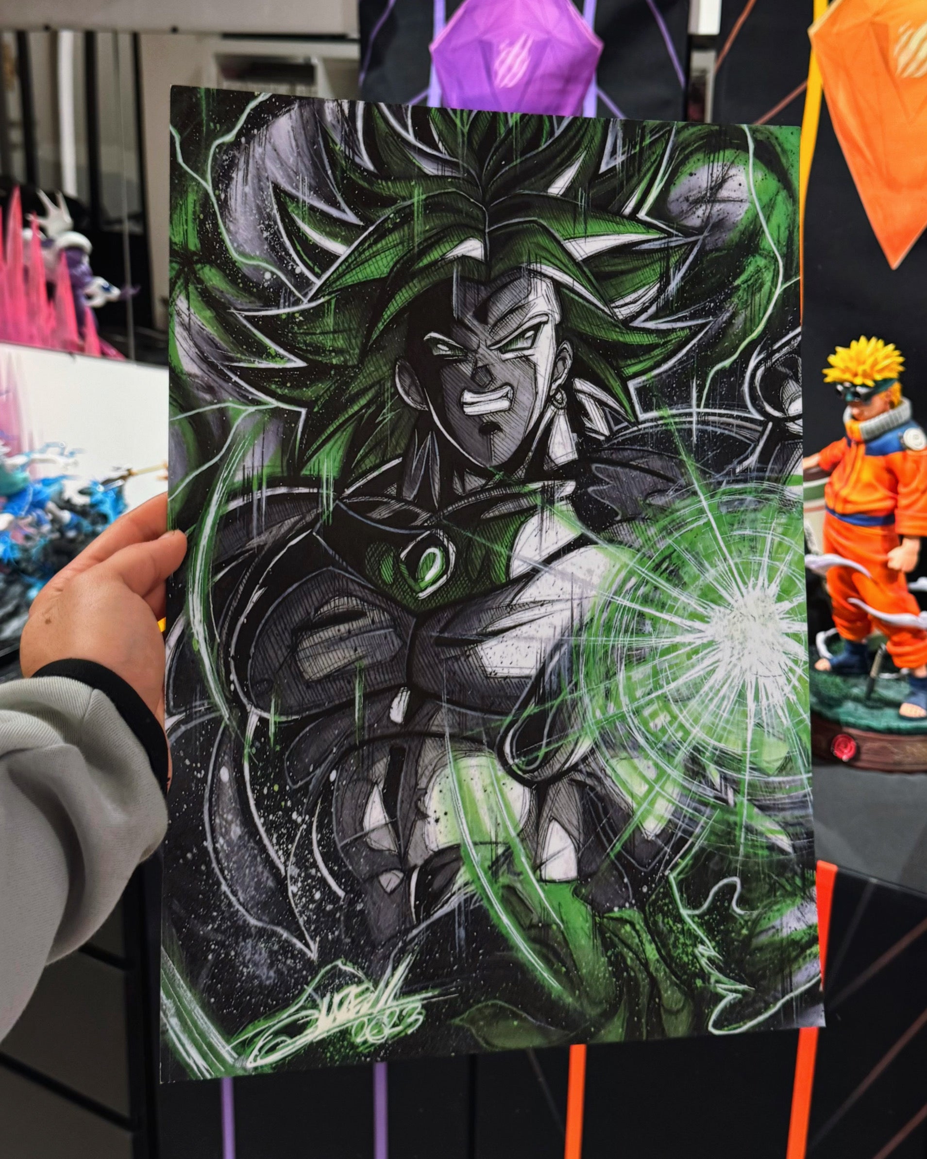 Poster Broly (Dragon ball)