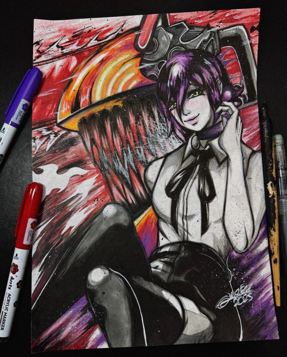 Poster Reze V2 (Chainsawman)