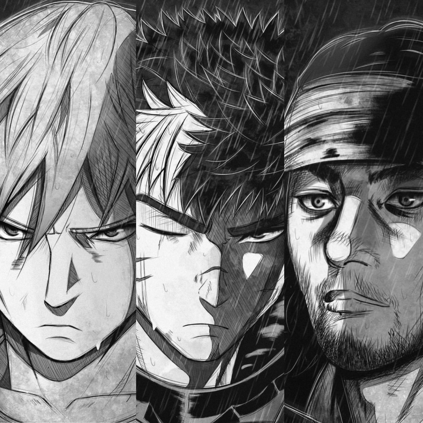 Pack Thorfinn + Guts + Musashi